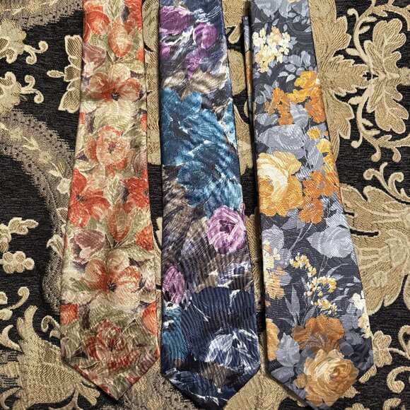 Floral Neckties (Bundle of 3) - Picture 16 of 16